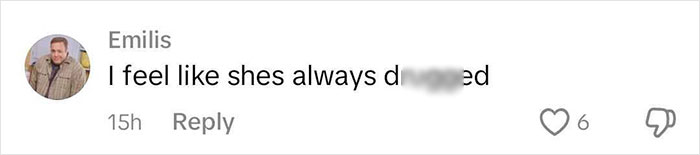 Comment discussing Bianca Censori's control during afterparty song, with likes and dislikes icons visible.