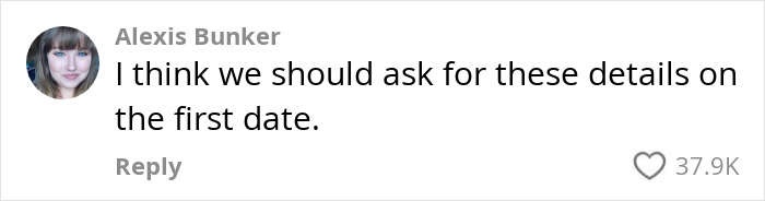 A humorous comment on questioning habits in relationships, responding to a viral shower routine video.