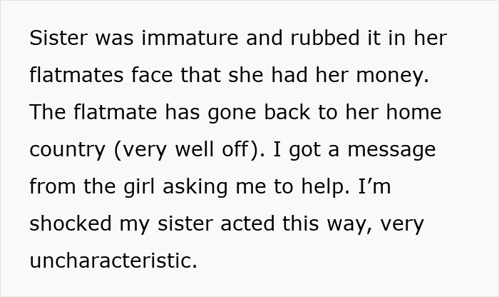 Text message about a college student's messy apartment, roommate keeps deposit refund.