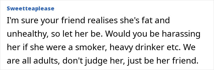 &ldquo;She&rsquo;s Now A Size 30&rdquo;: Woman Bursts Bestie&rsquo;s Delusions About Body Positivity