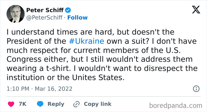 Male Karen Can’t Understand Why Leaders In War Zones Can’t Dress Nicely