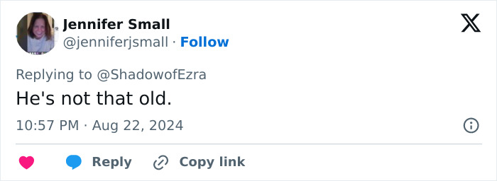 Tweet mentioning King Charles and age perception, sparking royal crisis concerns.