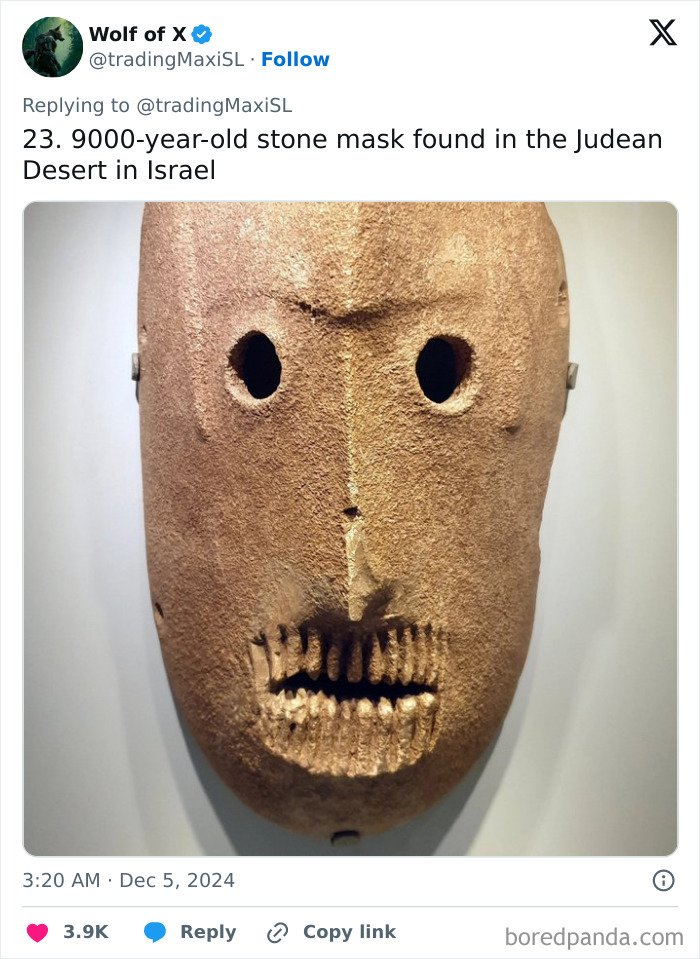Ancient stone mask unearthed in the Judean Desert, Israel, showcases archaeological find.