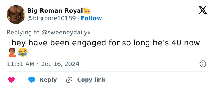 Twitter post humorously comments on Sydney Sweeney and fianc&eacute; postponing their wedding.