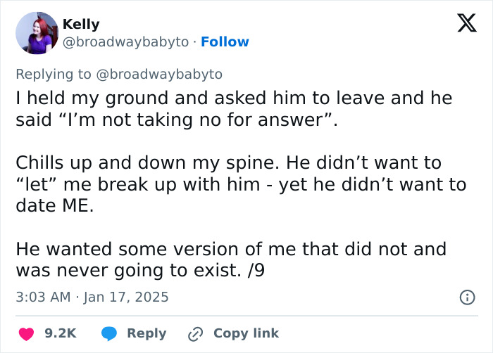 Tweet about relationship demands changing looks, ending with a reality check. Tweet about relationship demands changing looks, ending with a reality check.