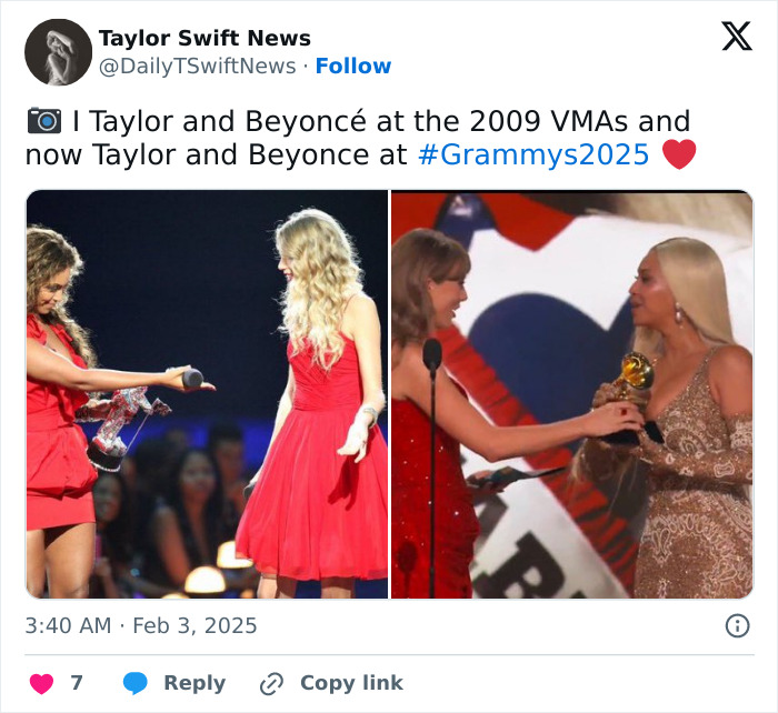 Taylor and Beyoncé at award shows, with Grammys setting; spotlight on viral wardrobe malfunction discussion. Taylor and Beyoncé at award shows, with Grammys setting; spotlight on viral wardrobe malfunction discussion.
