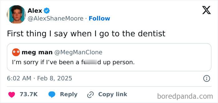 Tweet with a humorous exchange, bringing laughter on the internet.