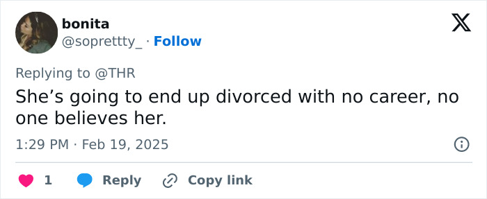 Tweet expressing skepticism about character's future, referencing "It Ends With Us" and Justin Baldoni's intimate scenes. Tweet expressing skepticism about character's future, referencing "It Ends With Us" and Justin Baldoni's intimate scenes.