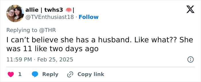 Tweet reaction to Millie Bobby Brown and Jake Bongiovi relationship status. Tweet reaction to Millie Bobby Brown and Jake Bongiovi relationship status.