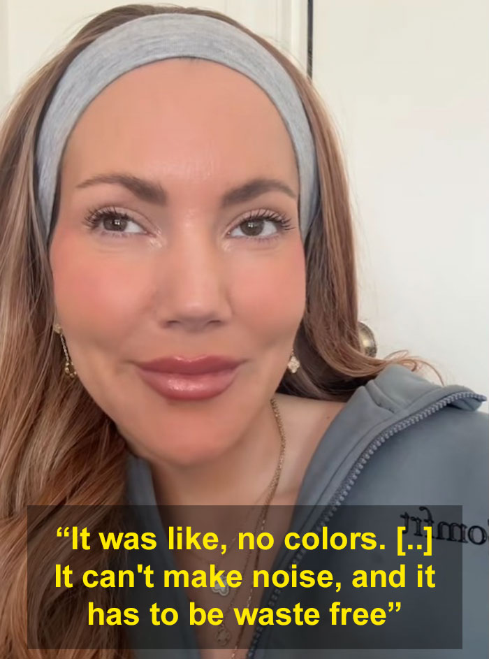 Woman discussing extreme demands before child's birthday party with quote overlay. Woman discussing extreme demands before child's birthday party with quote overlay.