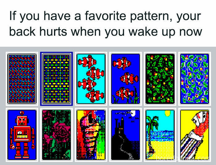 Nostalgic 2000s phone wallpapers with colorful pixel art designs and humorous text about aging.