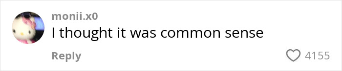 Comment on makeup testers at Sephora: "I thought it was common sense," with 4155 likes. Comment on makeup testers at Sephora: "I thought it was common sense," with 4155 likes.