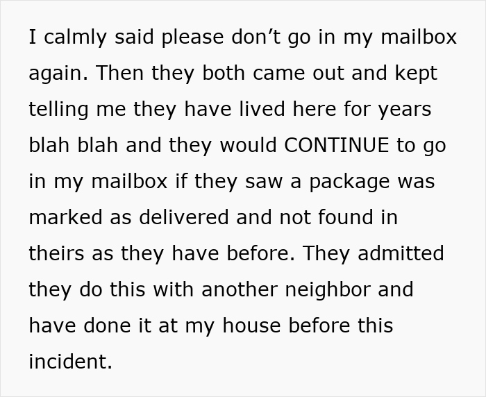 Homeowner Warns Neighbors To Stop Opening Their Mailbox, Shocked When They Ignore Request