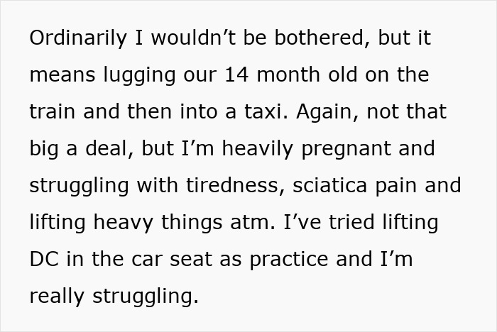 Pregnant wife struggles managing toddler alone; husband skips MIL's birthday for sports, causing tension.