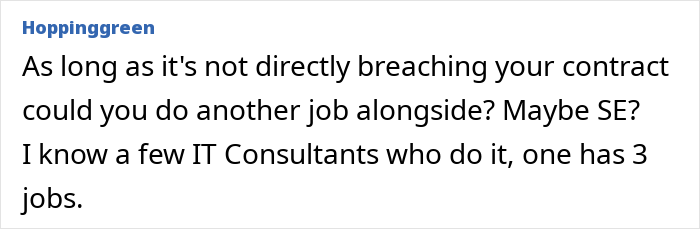 Text discussing job automation, questioning the potential to work multiple jobs without breaching contracts.