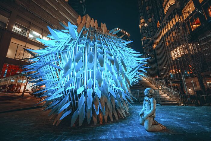 I Travel Around The Country Taking Self-Portraits In An Astronaut Suit