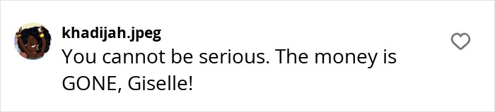 Social media comment criticizing Ce Lumiere perfume ad.