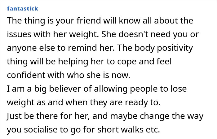 &ldquo;She&rsquo;s Now A Size 30&rdquo;: Woman Bursts Bestie&rsquo;s Delusions About Body Positivity