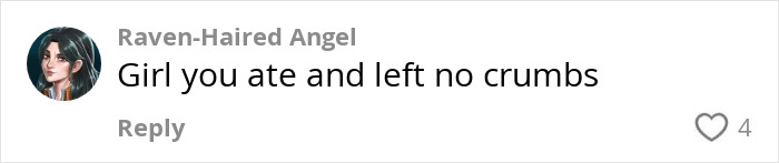 Social media comment praising lifestyle change for weight loss.