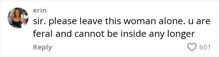 Comment discussing a viral clip about a husband's shower, amusing viewers.