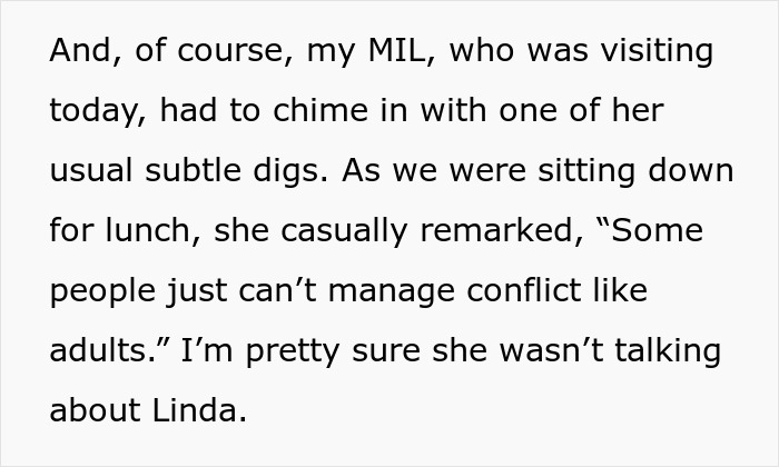 Text about handling conflict, highlighting an interaction involving neighbor parking car unauthorized.