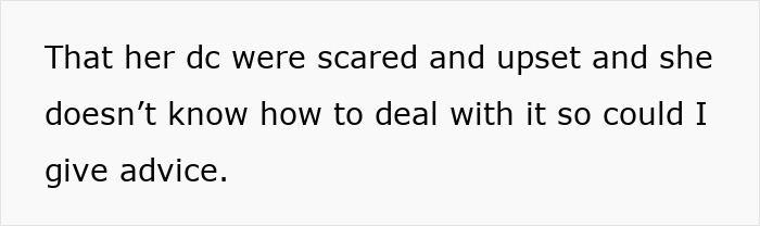Text message about a child causing concern at a birthday party, parent seeking advice.