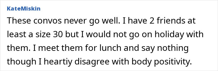 &ldquo;She&rsquo;s Now A Size 30&rdquo;: Woman Bursts Bestie&rsquo;s Delusions About Body Positivity