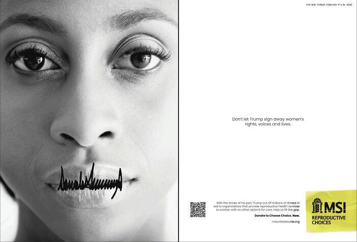 Black and white portrait illustrating a powerful visual design on women's rights with creative use of symbolic imagery.