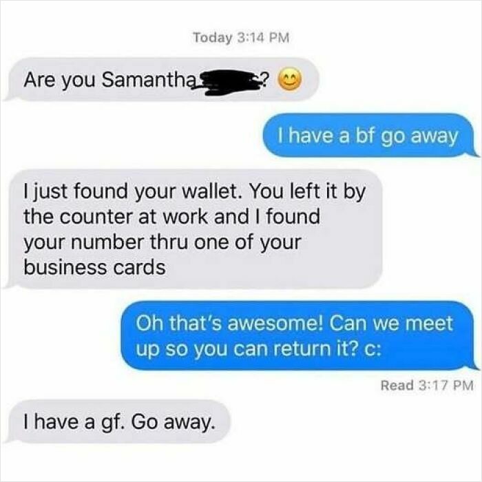 Text conversation showcasing peak internet humor with playful misunderstandings.