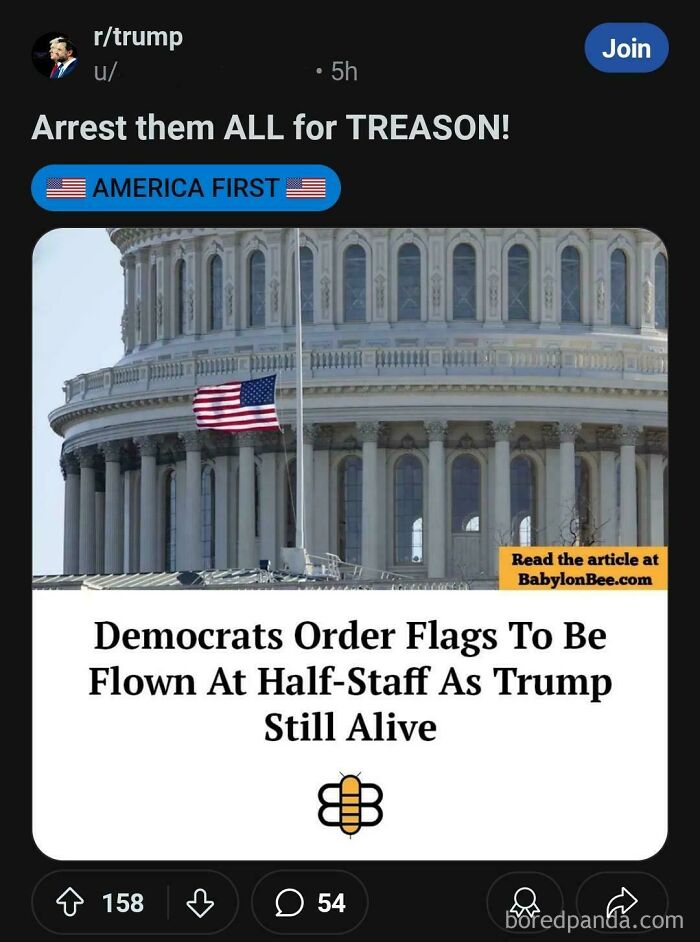 This Post Surprisingly Isn't Satire