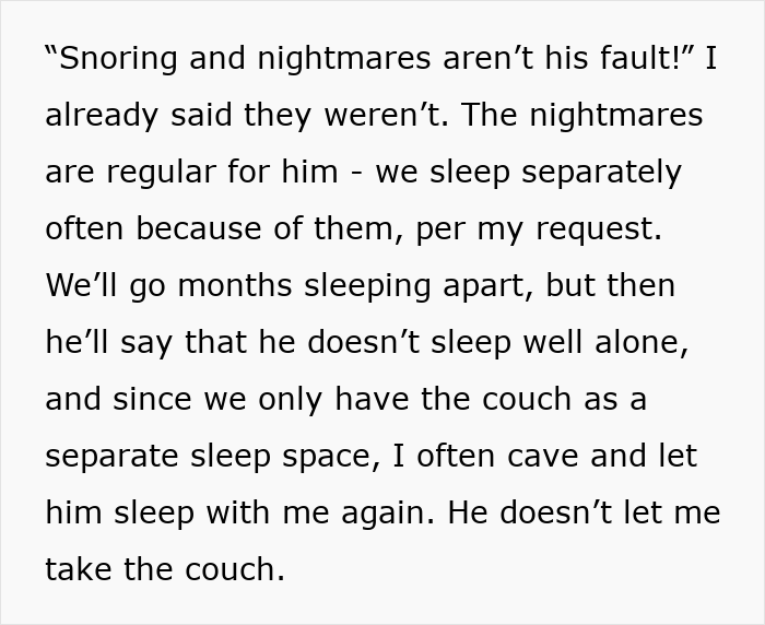 Sleep-Deprived Wife Loses It As Sick Husband Keeps Waking Her Up, Then Asks For Help Sleep-Deprived Wife Loses It As Sick Husband Keeps Waking Her Up, Then Asks For Help