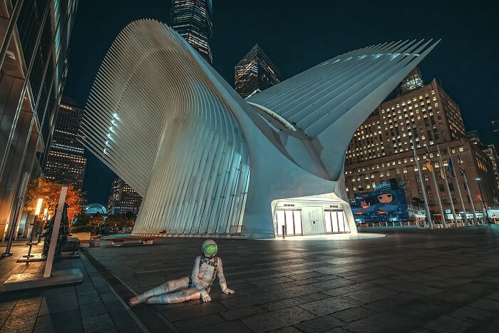 I Travel Around The Country Taking Self-Portraits In An Astronaut Suit