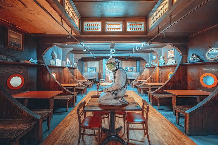 I Travel Around The Country Taking Self-Portraits In An Astronaut Suit