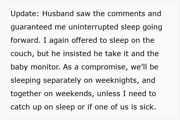 Sleep-Deprived Wife Loses It As Sick Husband Keeps Waking Her Up, Then Asks For Help Sleep-Deprived Wife Loses It As Sick Husband Keeps Waking Her Up, Then Asks For Help