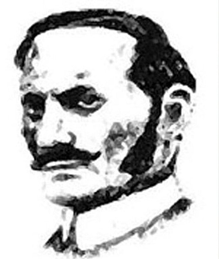 Sketch of Aaron Kosminski, related to Jack the Ripper identity revelation through DNA testing.