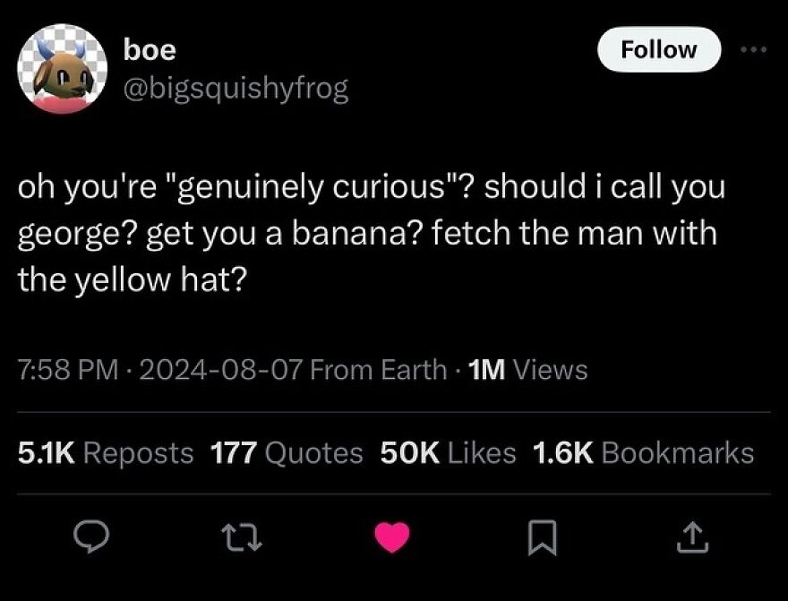 Funny puncrastination meme about curiosity featuring a humorous social media post.