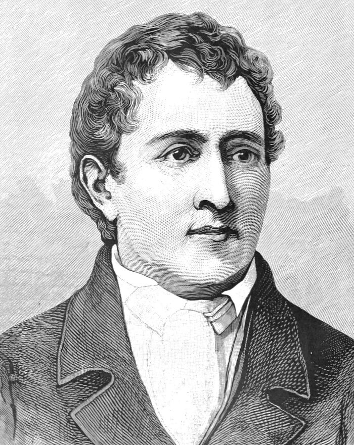 Illustration of an inventor from history, whose invention impacted their fate.