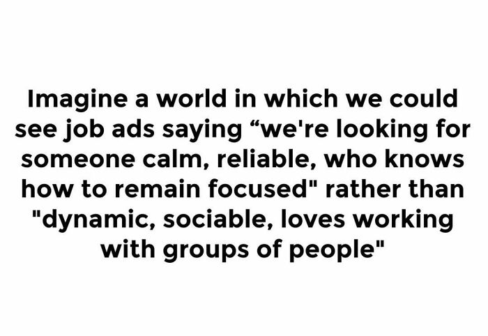 Text about job ads highlighting funny and relatable workforce traits for the overworked.