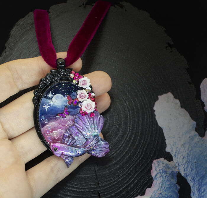 Me And My Sister Create Ooak Wearable Art In Polymer Clay!