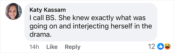 Comment on social media discussing Taylor Swift and Blake Lively drama, expressing skepticism and opinion.
