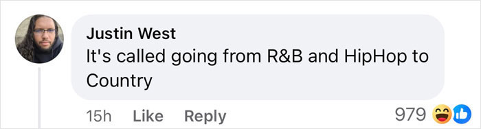 Comment discussing Beyonc&eacute;&rsquo;s skin tone change and genre switch, with reactions.