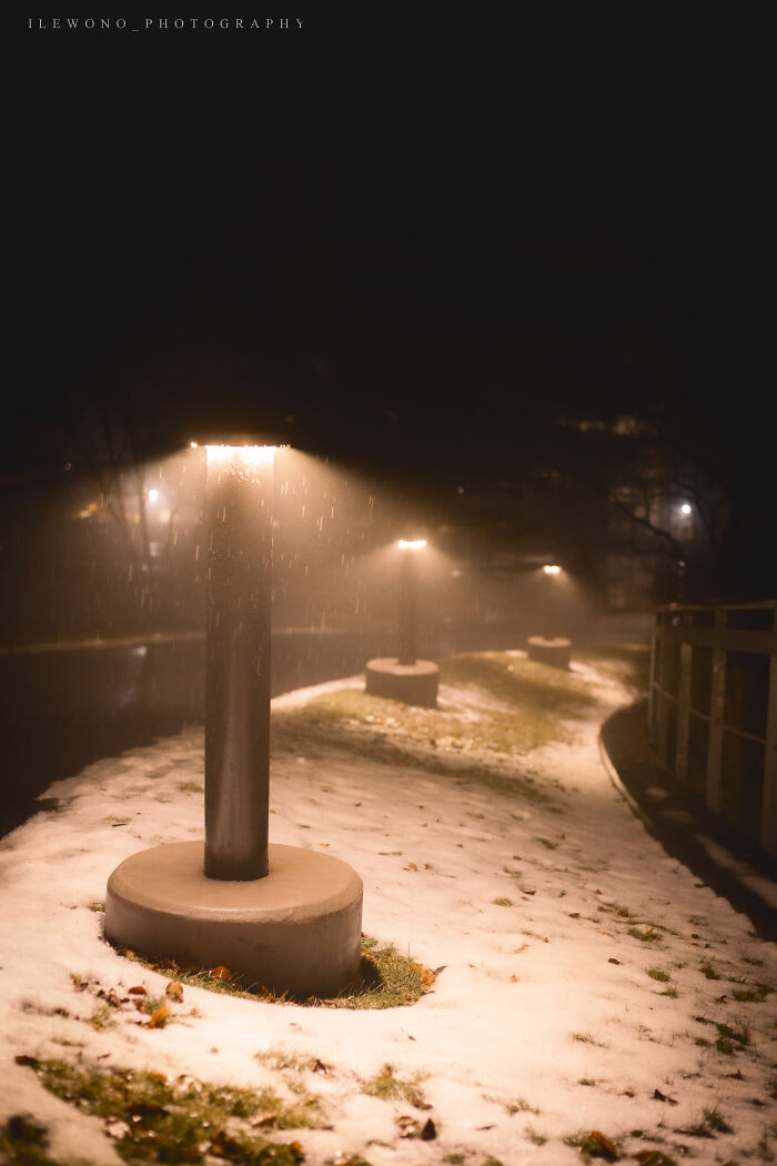 I Photographed Dense Fog On My College Campus