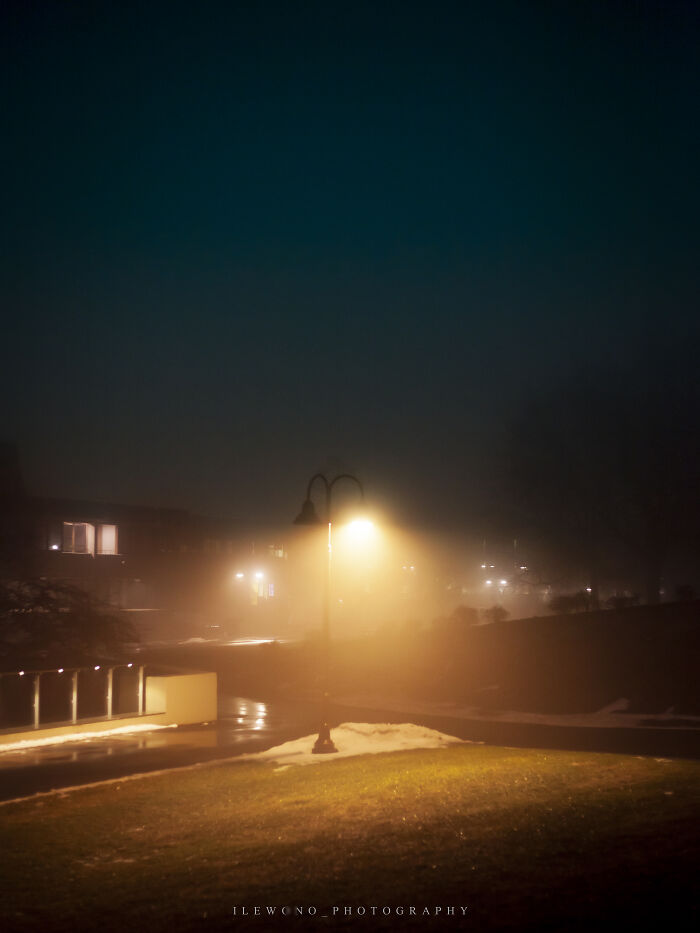 I Photographed Dense Fog On My College Campus