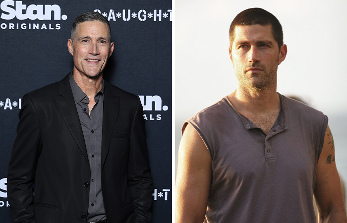 Two actors, one in a suit on a red carpet, the other in a casual shirt, related to crushed careers theme.