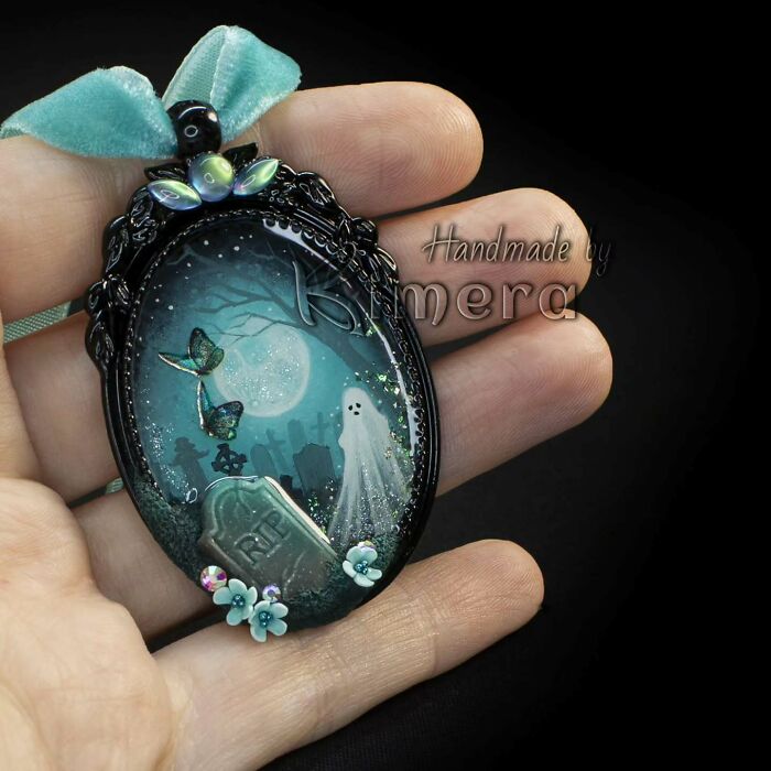 Me And My Sister Create Ooak Wearable Art In Polymer Clay!