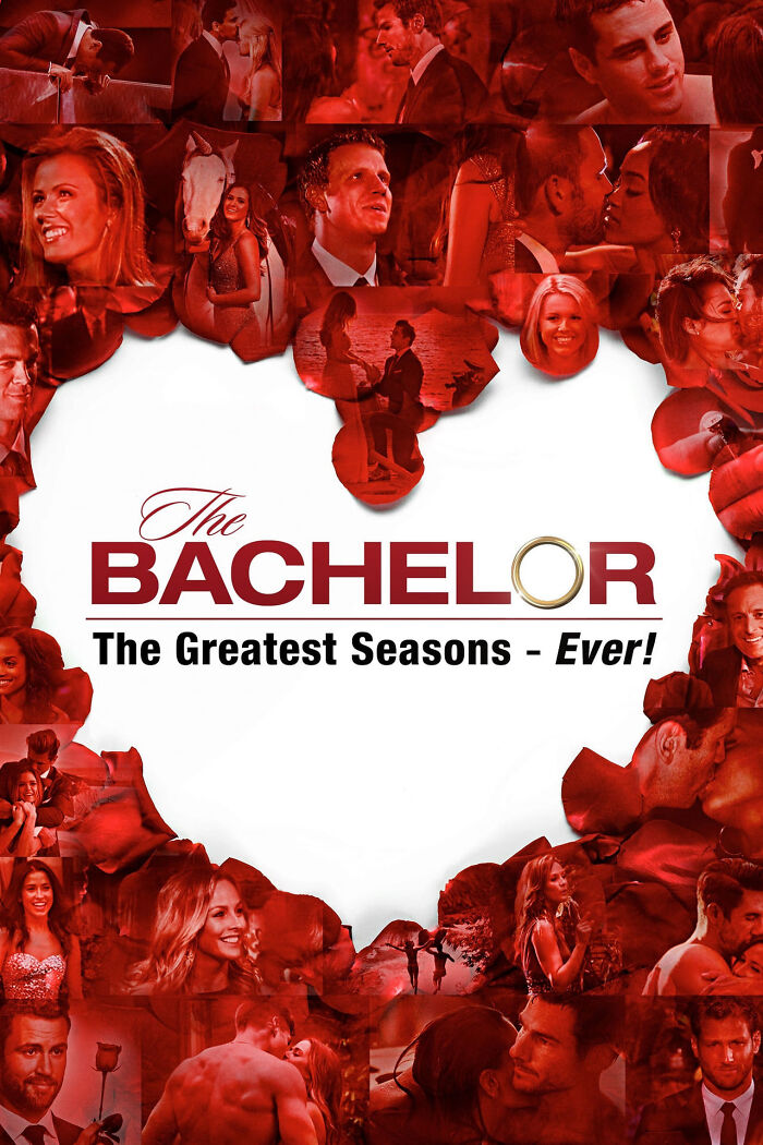 Collage of scenes from "The Bachelor," focusing on the show's authenticity and memorable moments.