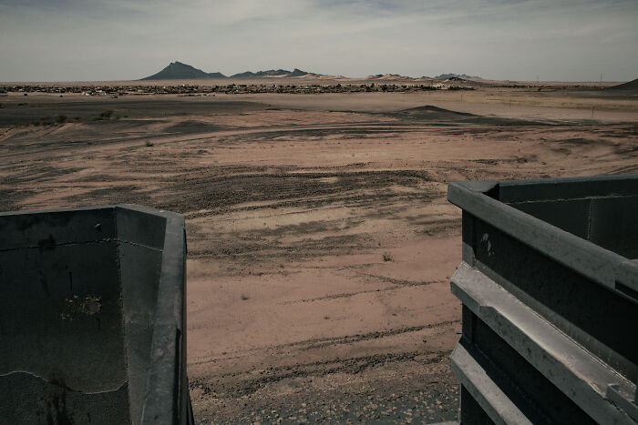 The Town Of Fderik As Seen From The Train. You Know You’re Approaching The Iron Ore Mines When The Soil Starts Turning Red