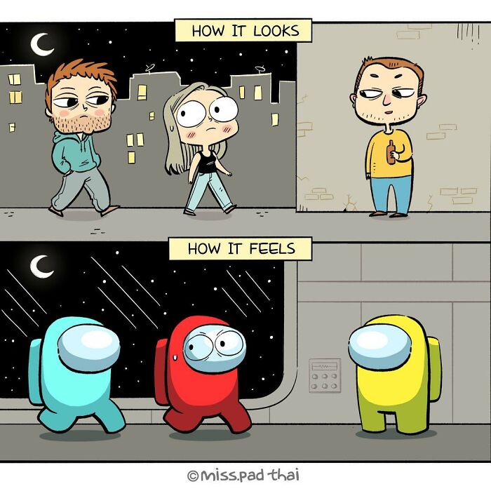 Funny comics depicting the childfree lifestyle of women in their 30s with humor and relatable scenarios.