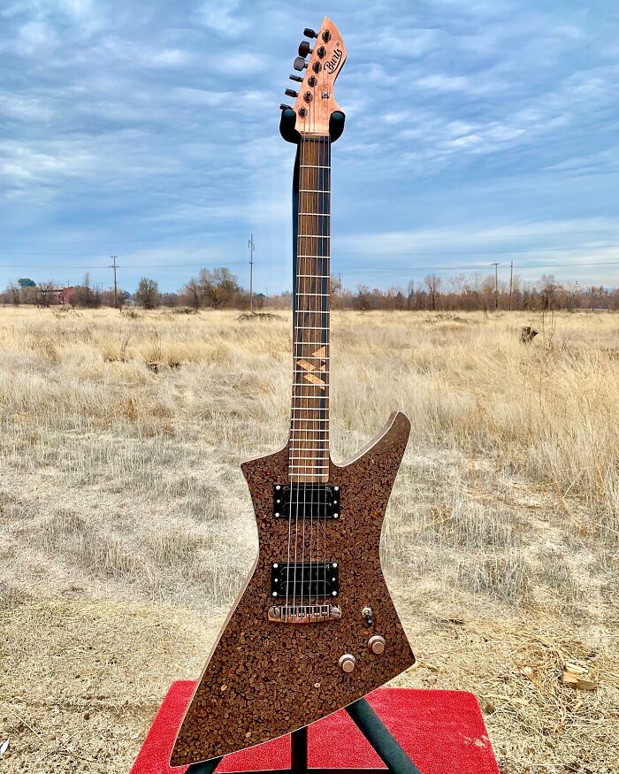 This Artist Makes Guitars With Unusual Materials