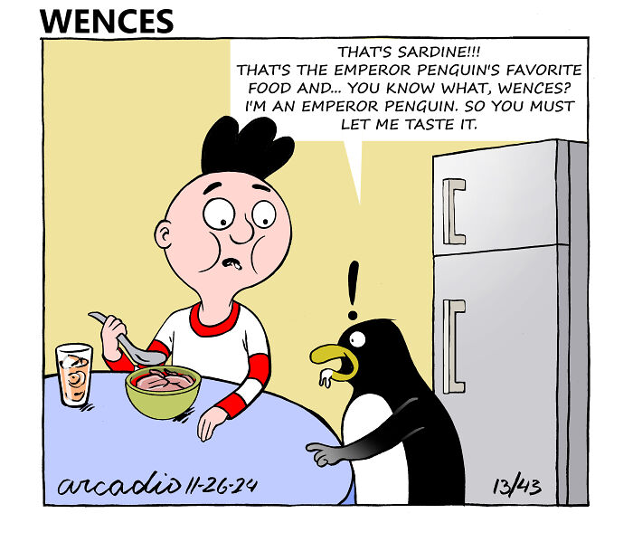 The Adventures Of Wences: My 5 Comics